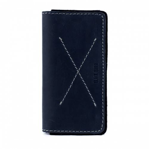 Чехол-портмоне Black Brier для телефона универсальный Синий