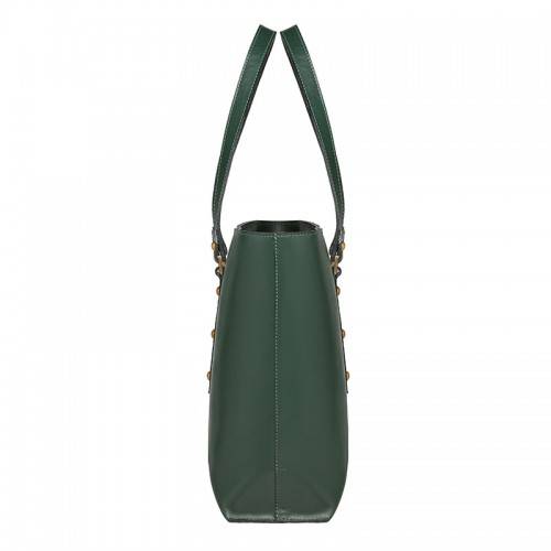 Сумка-шоппер из кожи Black Brier C-3-green