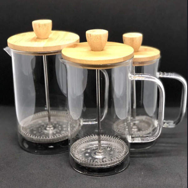 Заварник для чая Френч-пресс Бамбук 600 мл