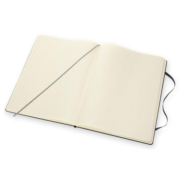 Великий Блокнот Moleskine Classic А4 Чорний в Клітку