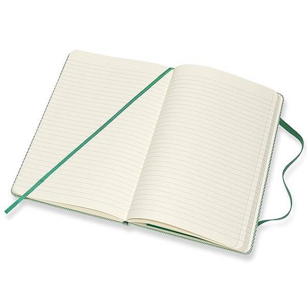 Средний Блокнот Moleskine Blend 19 Линия Зеленый Канва