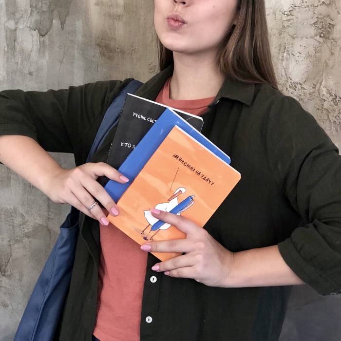 Набор из 3 блокнотов Гусь Учоний