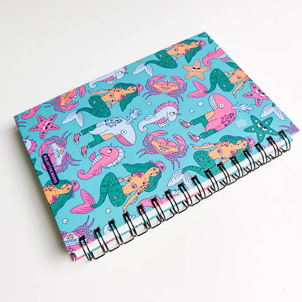 Скетчбук на пружине Jotter Mermaid Mood