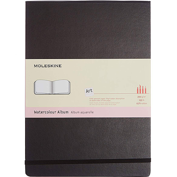 Великий альбом Moleskine Art А4 для акварелі