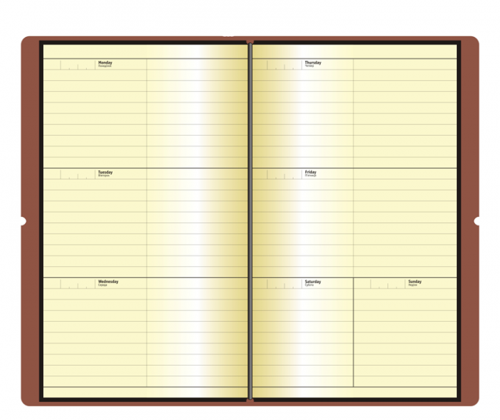 Блокнот зі шкіри Egolibro Марсала