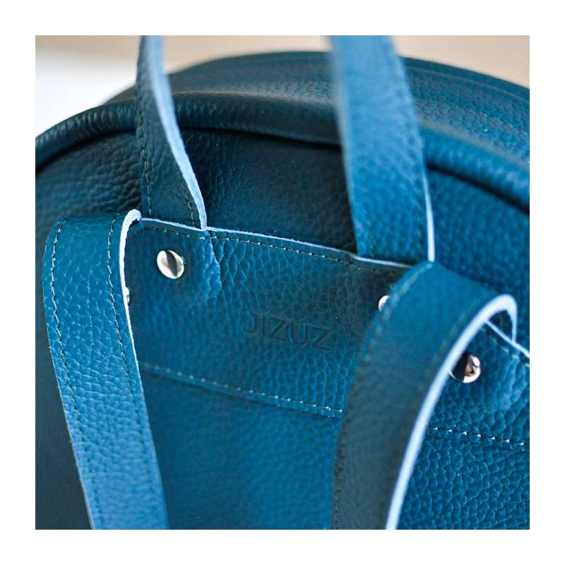 Рюкзак из кожи JIZUZ Carbon Emerald