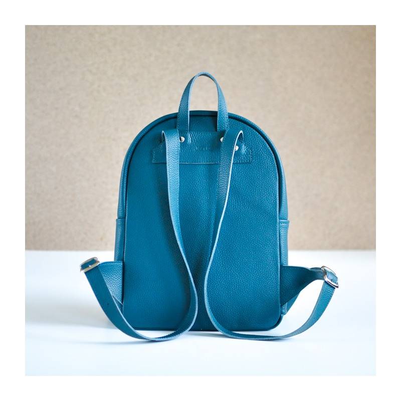 Рюкзак из кожи JIZUZ Carbon Emerald