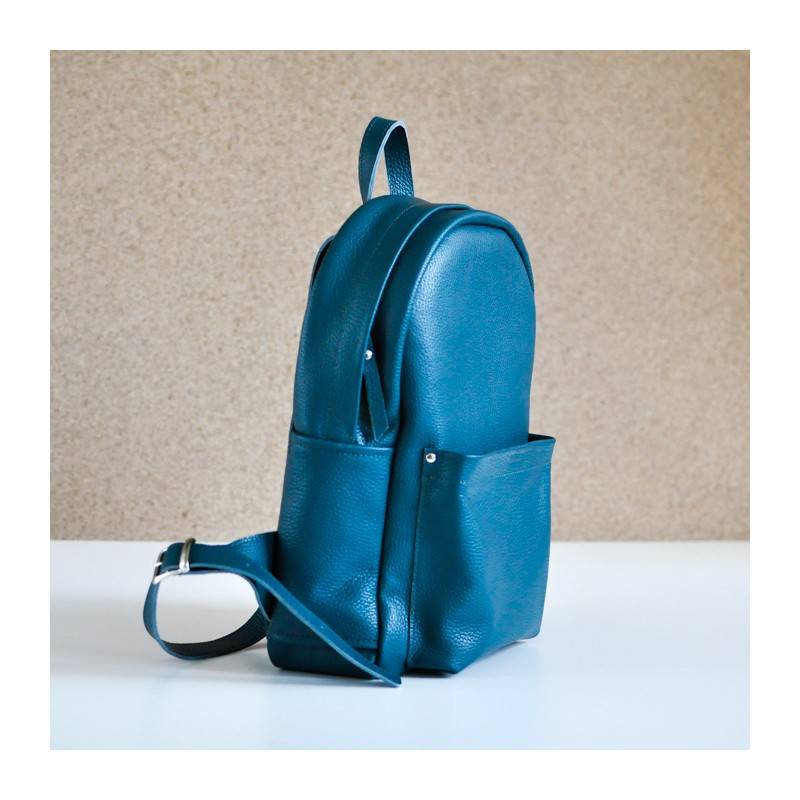 Рюкзак из кожи JIZUZ Carbon Emerald