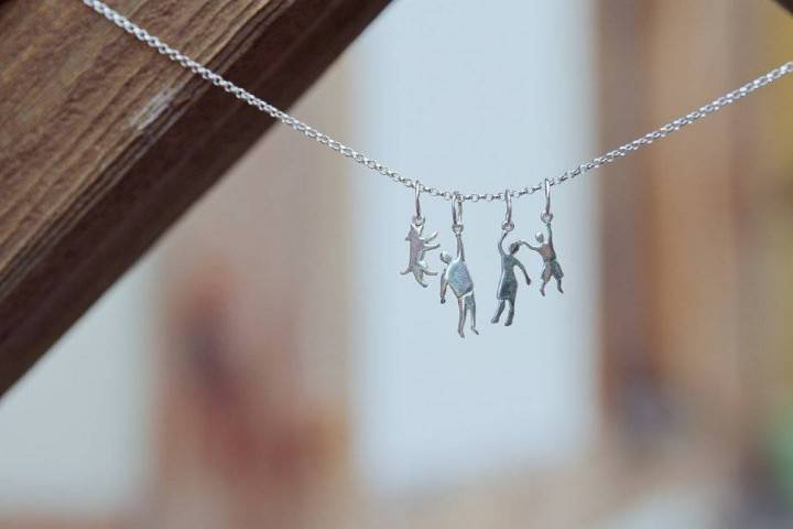 Сборный подвес из серебра Yastreb Младший сын