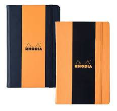 Блокнот Rhodia Webnotebook A6 Оранжевый Чистые листы