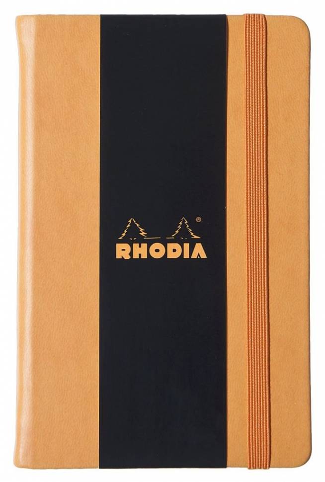 Блокнот Rhodia Webnotebook A6 Оранжевый Чистые листы