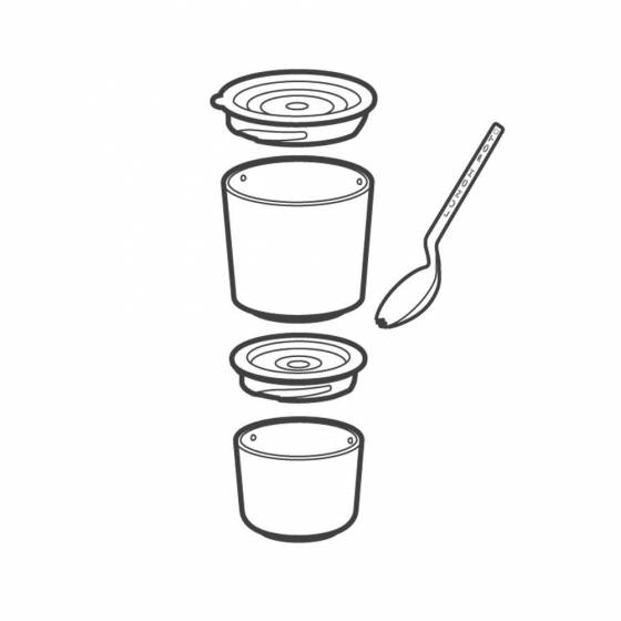 Универсальный контейнер для еды Black + Blum Lunch Pot Черный