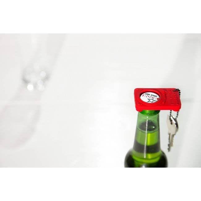 Брелок-открывалка для бутылки Opening Act Rocketdesign Красный