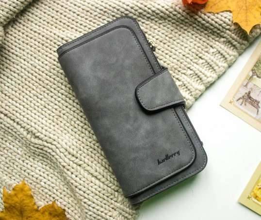 Кошелек Baellerry Forever Темно-серый