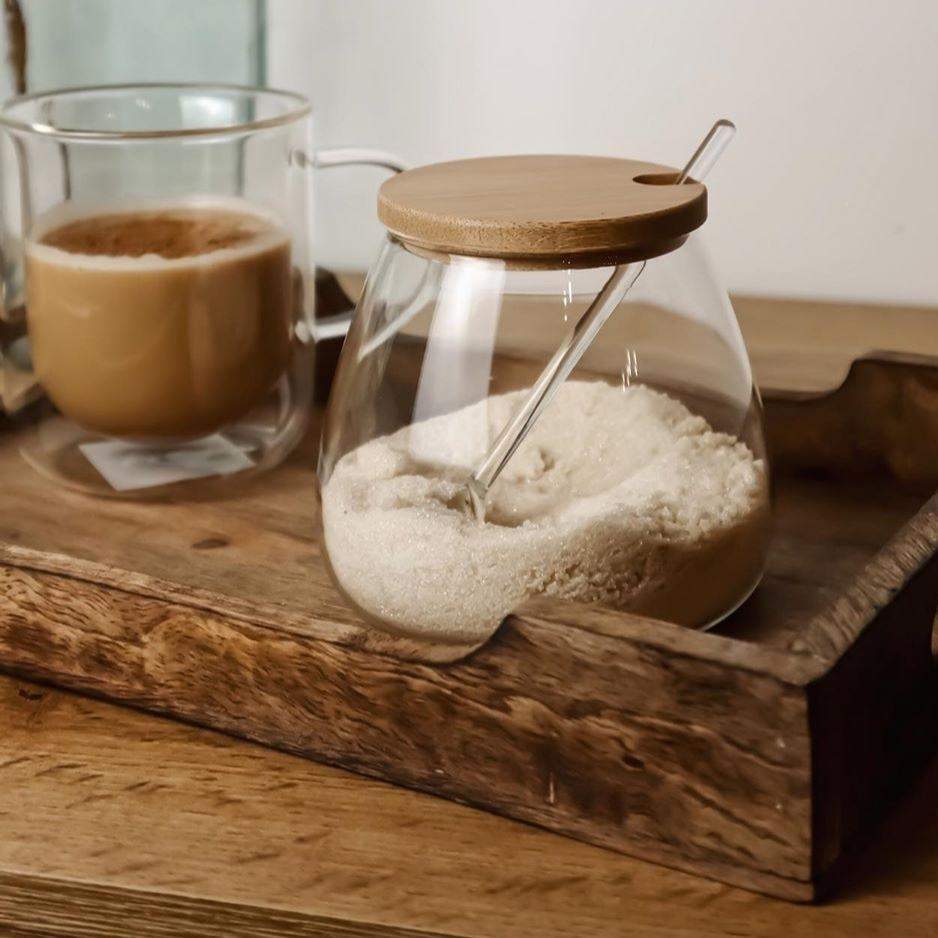 Сахарница с ложкой 580 мл