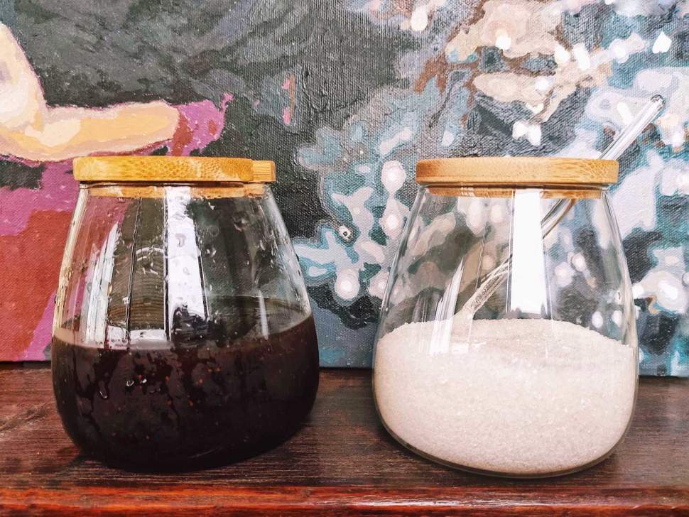 Сахарница с ложкой 580 мл