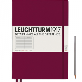 Блокнот Leuchtturm1917 MasterSlim Винний Лінія (359784)