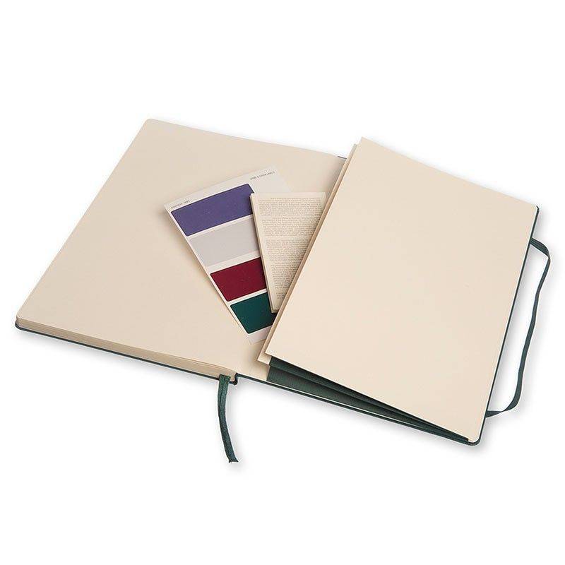 Большой блокнот Moleskine Workbook Шалфей Линия