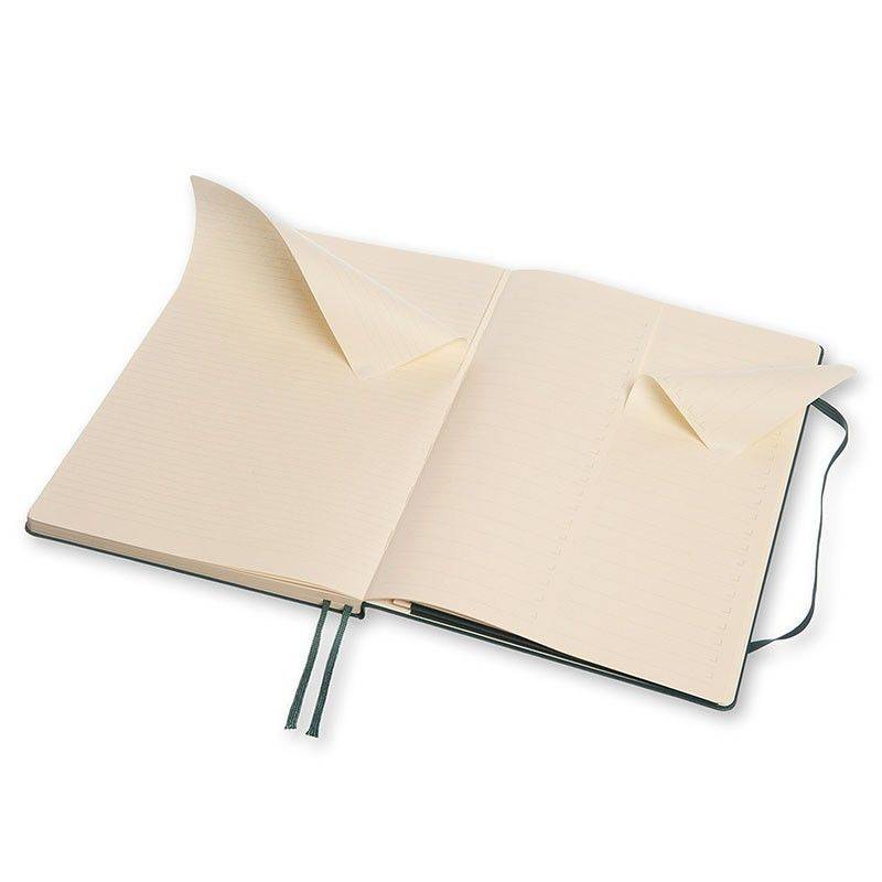 Большой блокнот Moleskine Workbook Шалфей Линия