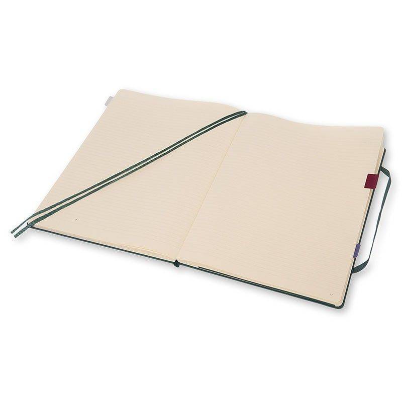 Большой блокнот Moleskine Workbook Шалфей Линия
