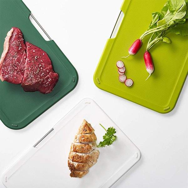 Набор Досок Разделочных Joseph Joseph Nest Boards Зеленый 3 предмета на подставке