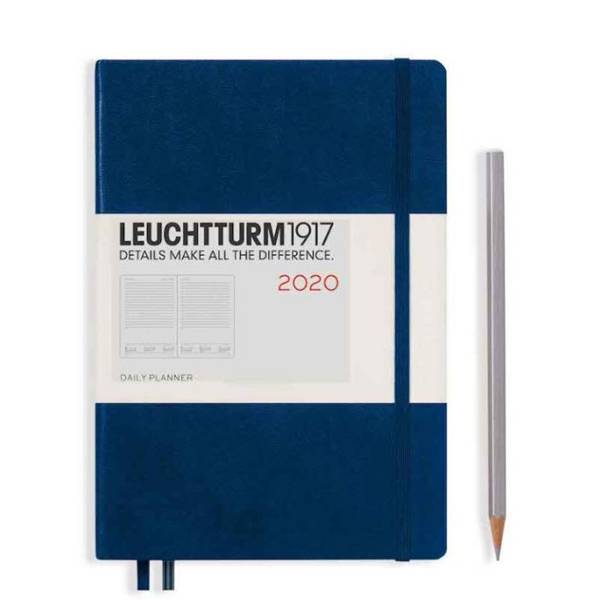 Средний Ежедневник Leuchtturm1917 Темно-синий 2020 (360033)