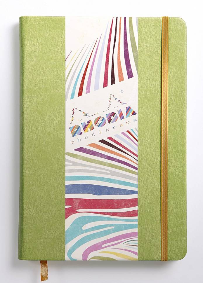 Блокнот Rhodia Rhodiarama салатовый А5 в линию