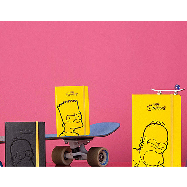 Карманный блокнот Moleskine The Simpsons линия желтый