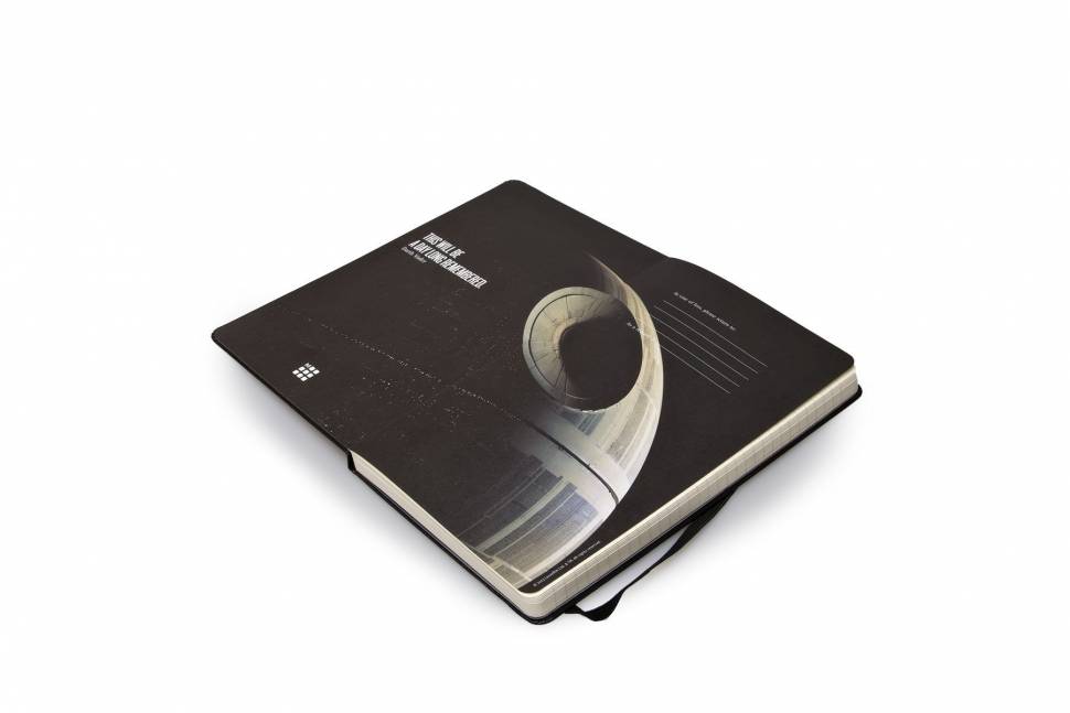 Средний блокнот Moleskine Star Wars линия черный