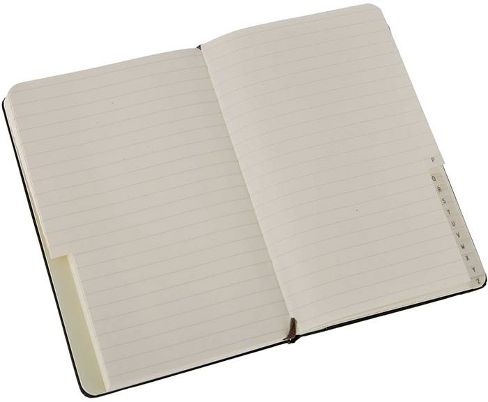 Середній блокнот з алфавітом Moleskine Creative Чорний