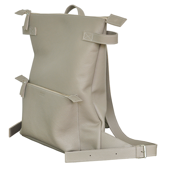 Рюкзак из кожи JIZUZ Voyager Beige