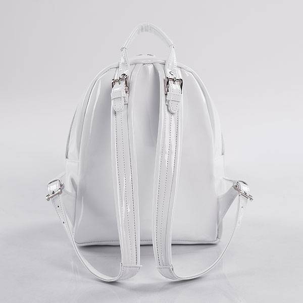 Рюкзак из лаковой экокожи Star S Yana Belyaeva Белый