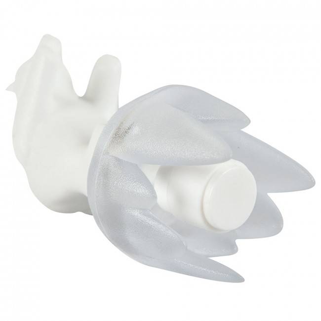 Стоппер для бутылки Bottoms Up Bear Qualy Белый