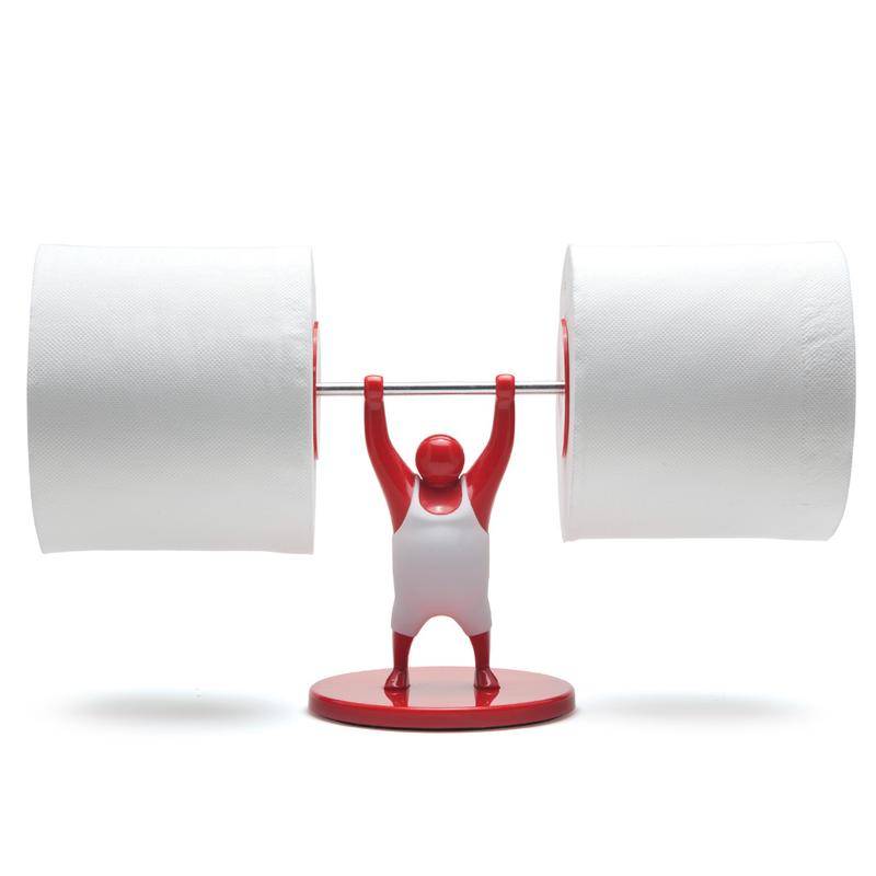 Держатель для рулонов Monkey Business Mr.T Красный