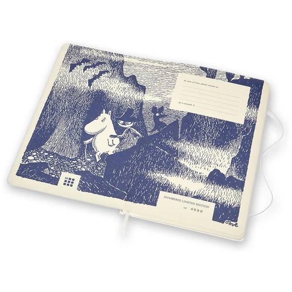 Середній блокнот Moleskine Moomin в лінію в Подарункової упаковці