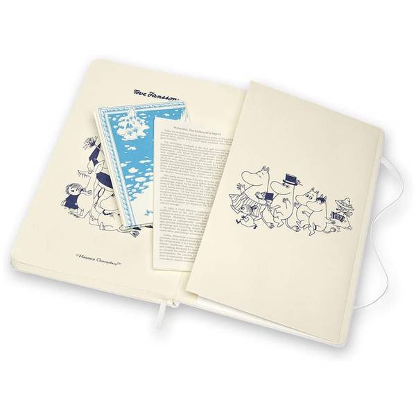 Середній блокнот Moleskine Moomin в лінію в Подарункової упаковці