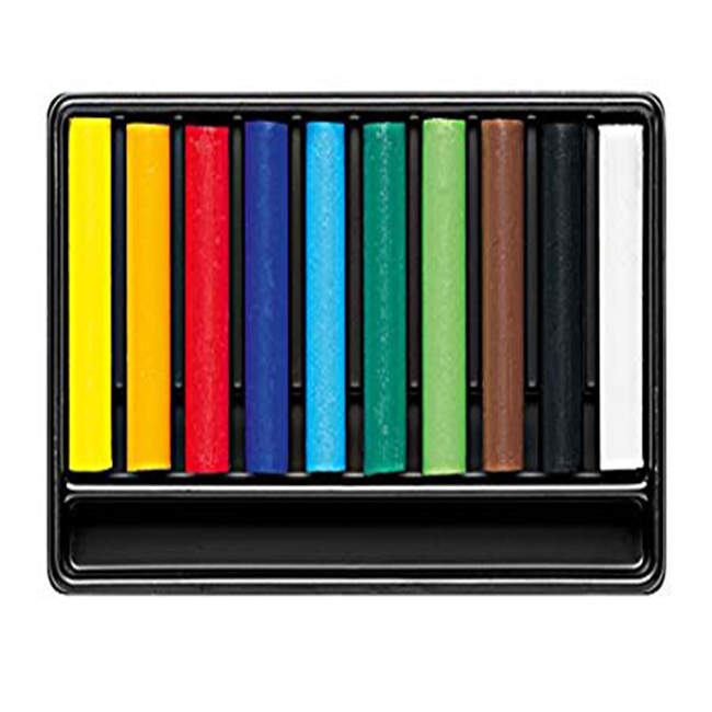 Пастель восковая Permanent Caran d'Ache School Line 10 цветов