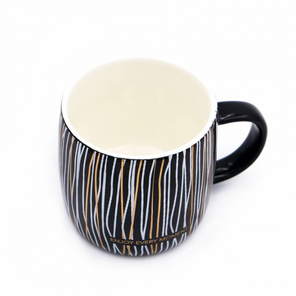 Керамическая чашка Olena Redko Enjoy Every Moment (400 мл)