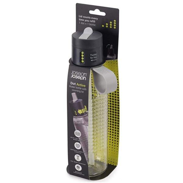 Пляшка для Води Joseph Joseph Dot Active 750 мл Чорна