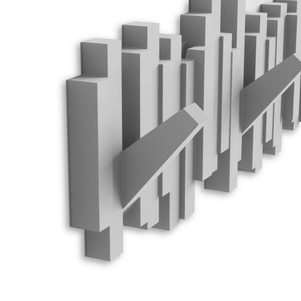 Настенная вешалка Sticks Umbra Серая