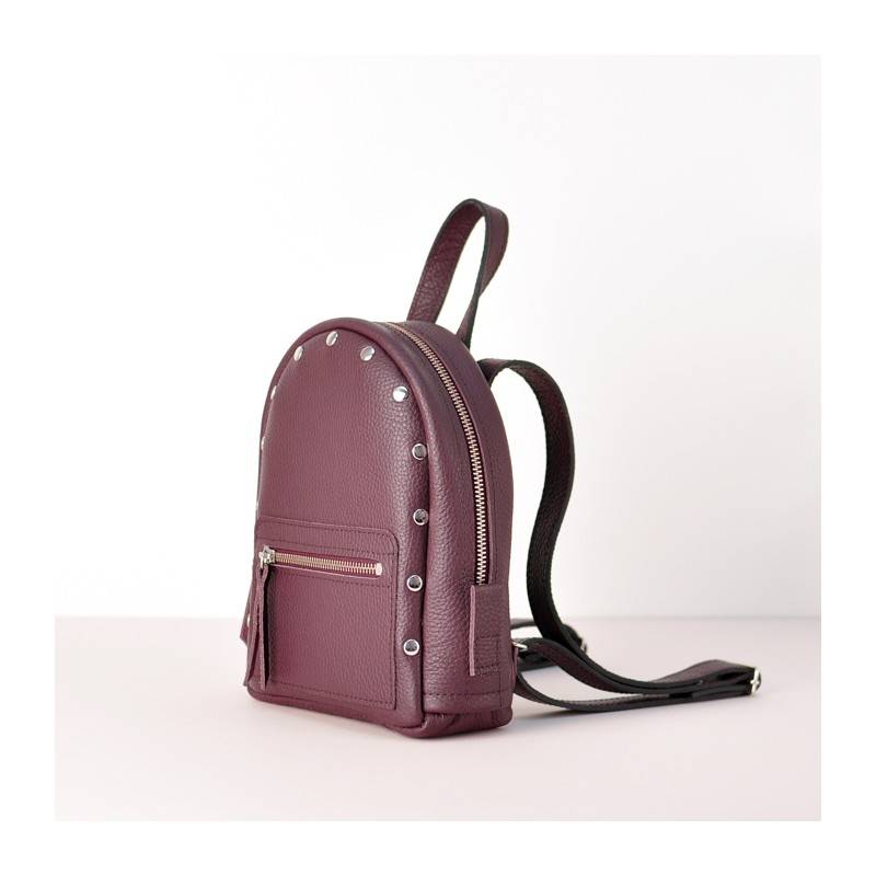 Рюкзак из кожи JIZUZ Baby Sport Burgundy
