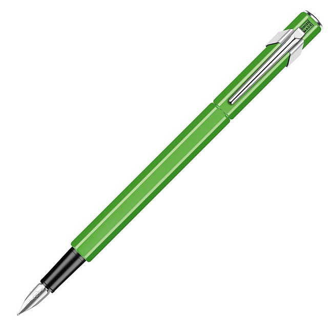 Чорнильна ручка Caran d&#39;Ache 849 Зелена EF + box