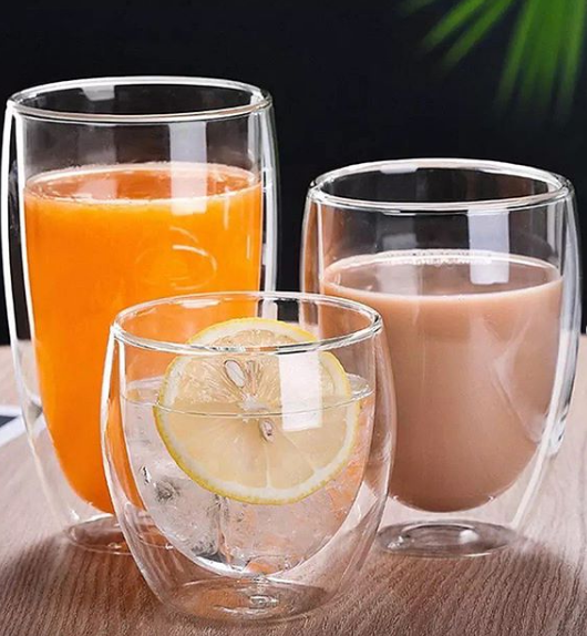 Стакан DS Geisha с двойными стенками 400 мл