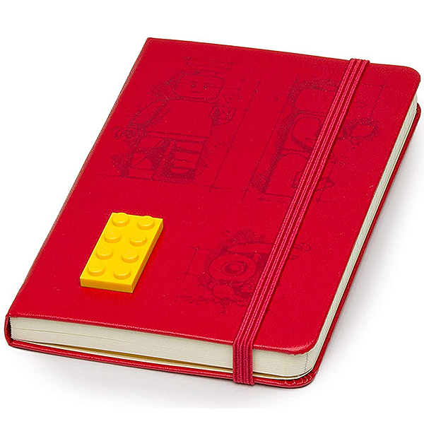 Карманный блокнот Moleskine Lego-14 линия красный