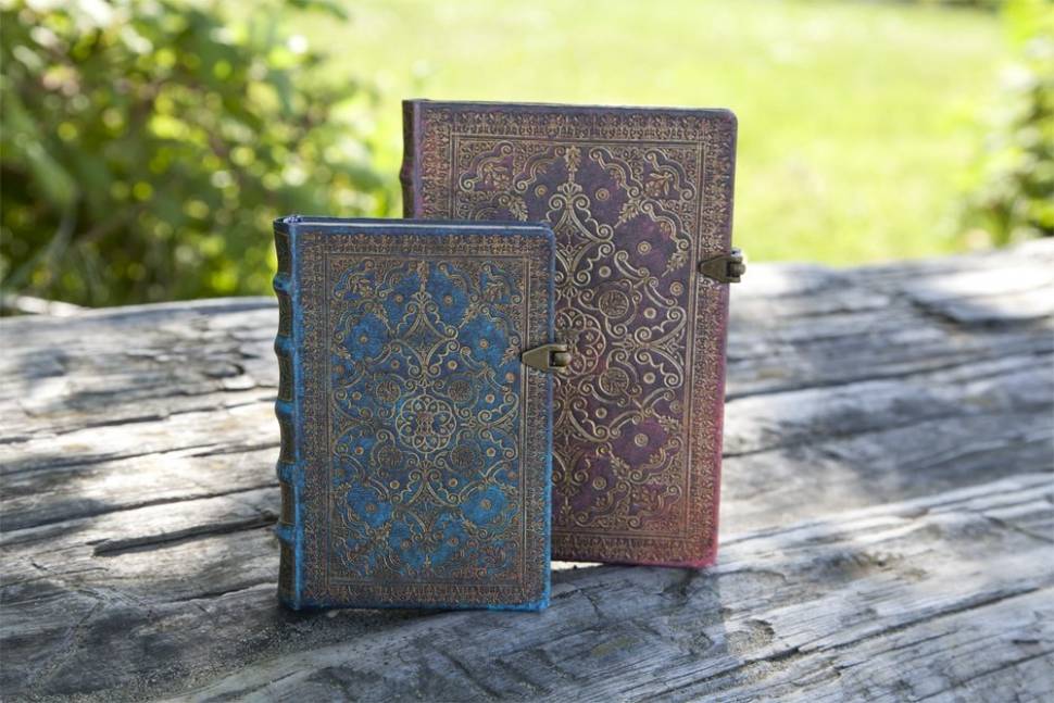 Средний блокнот Paperblanks Эквинокс Лазурный Линия