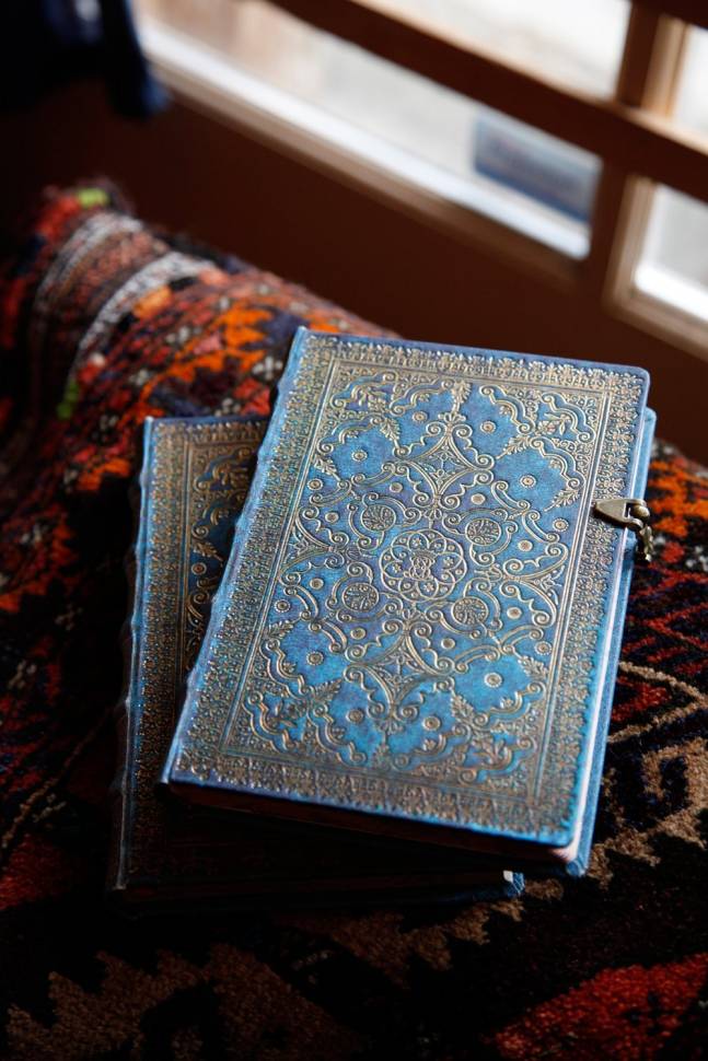 Средний блокнот Paperblanks Эквинокс Лазурный Линия