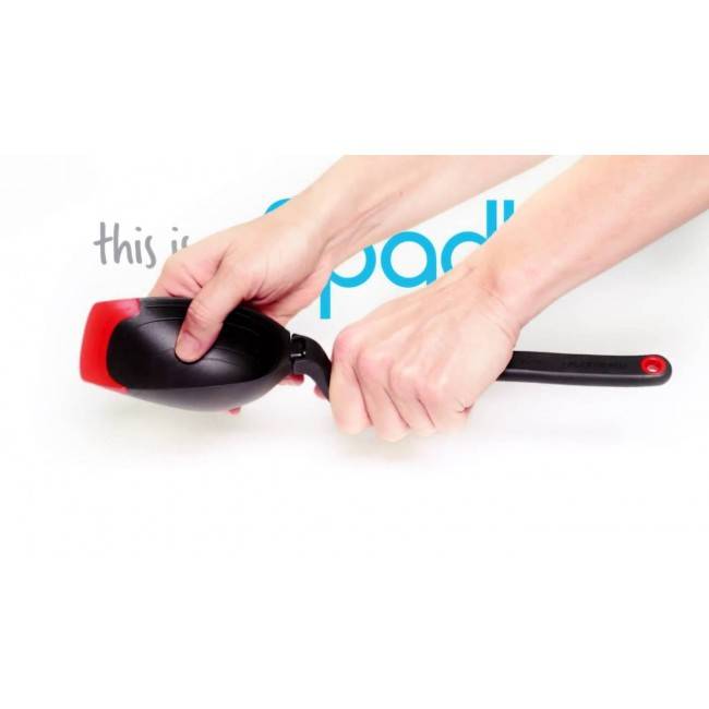 Многофункциональная кухонная ложка/половник Spadle Dreamfarm Красная