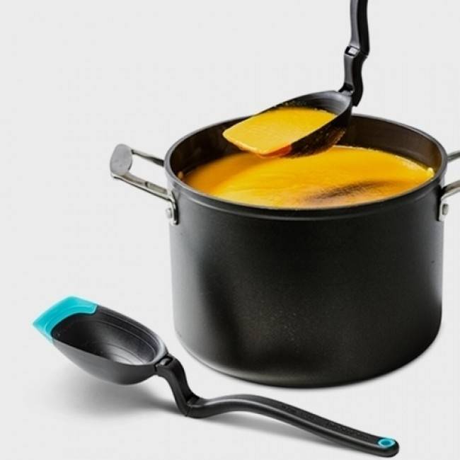 Многофункциональная кухонная ложка/половник Spadle Dreamfarm Красная