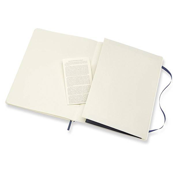 Большой блокнот Moleskine Classic Мягкая обложка Синий Точка