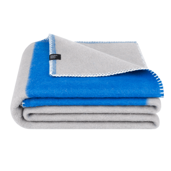 Плед из шерсти Woolkrafts Halfy 140х200 см